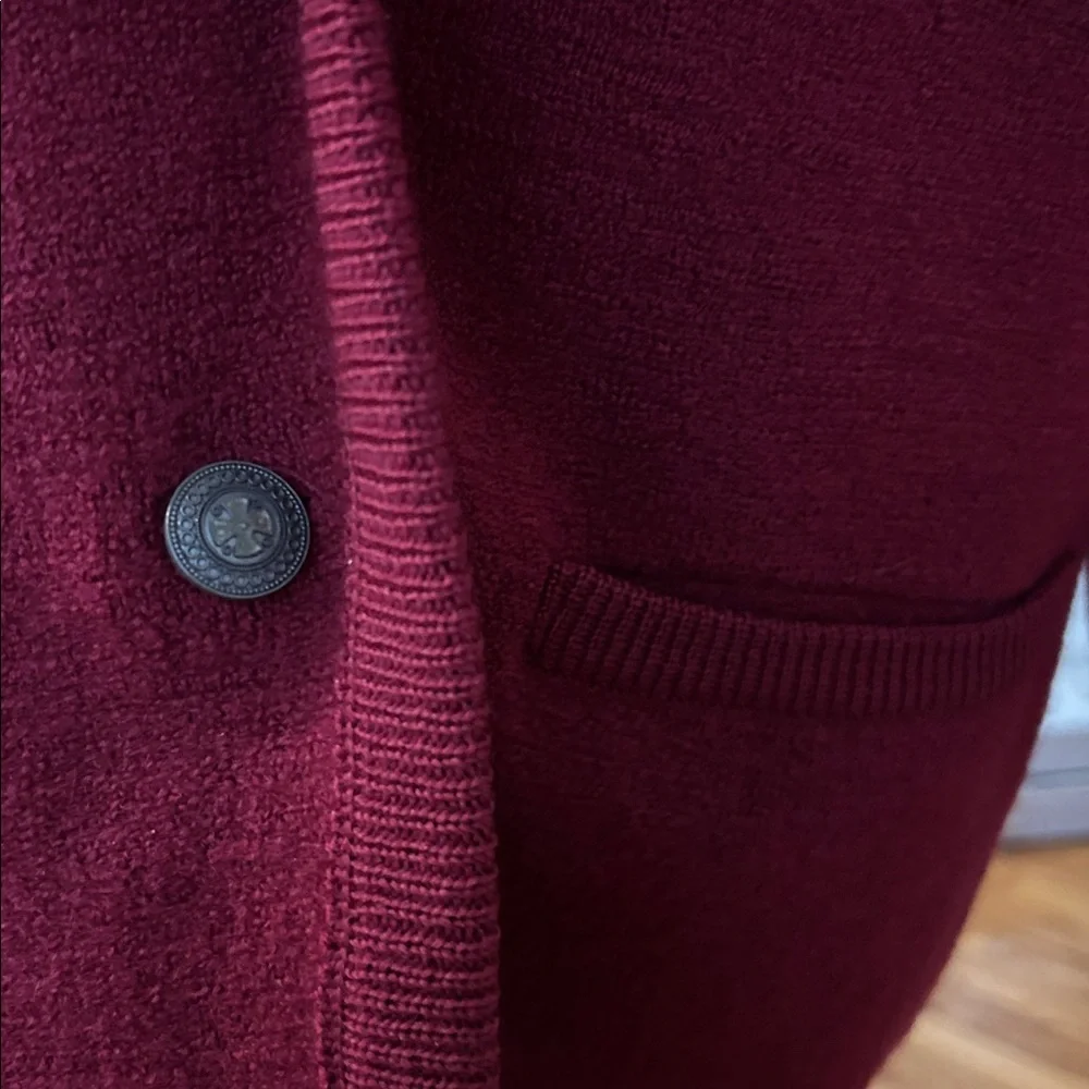 L.L. Bean. Wool Vintage Deep Red Blazer - Picture 5 of 8